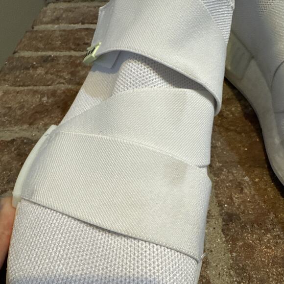 Adidas NMD_R1 W Strap Size 7.5 Women White - Picture 3 of 16